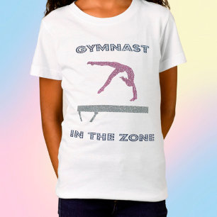 Gymnast in de Zone - Girls Gymnastics T-Shirt