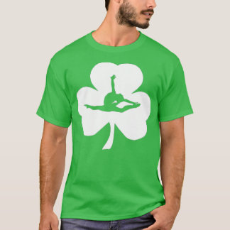 Gymnast Irish Shamrock  Gymnastics St Patricks T-shirt