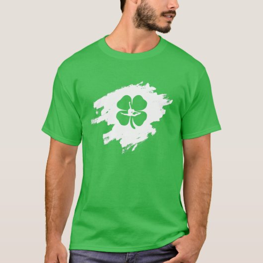 Gymnast Irish Shamrock - Gymnastiek St Pat T-shirt (Voorkant)