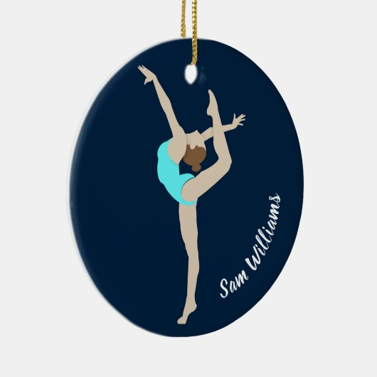 Gymnast Keramisch Ornament (Rechts)