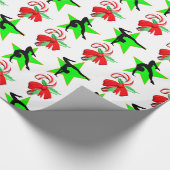 GYMNAST KERST SNOEP RIET ONTWERP CADEAUPAPIER (Hoek)