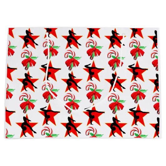 GYMNAST KERST SNOEP RIET ONTWERP GROOT CADEAUZAKJE (Voorkant)