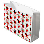 GYMNAST KERST SNOEP RIET ONTWERP GROOT CADEAUZAKJE (Voorkant Gekanteld)