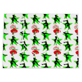 GYMNAST KERST SNOEP RIET ONTWERP LARGE CADEAUTASJE (Voorkant)