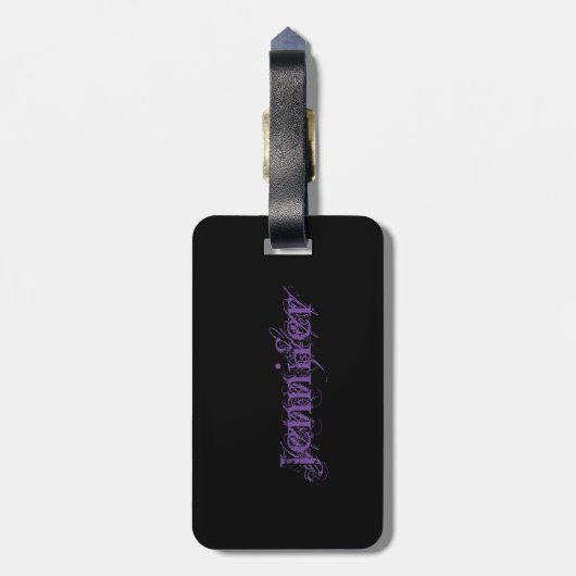 Gymnast Laat het op de vloer Gepersonaliseerde Paa Bagagelabel