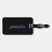 Gymnast Laat het op de vloer Gepersonaliseerde Paa Bagagelabel (Achterkant horizontaal)