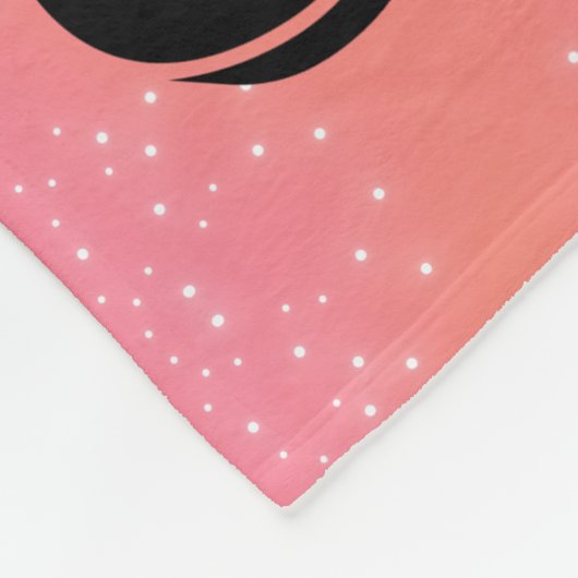 Gymnast Level Fleece Blanket met haar Niveau # & N (Hoek)