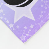 Gymnast Level Fleece Blanket met haar Niveau # & N Deken (Hoek)