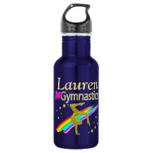 GYMNAST LIEFDE GEPERSONALISEERDE WATERFLES