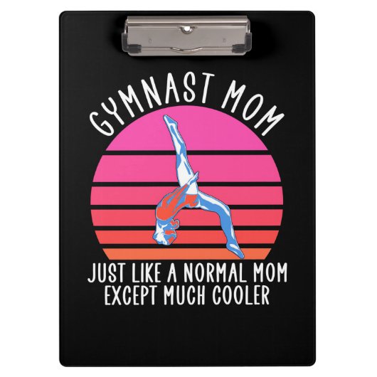 Gymnast Mam Klembord (Voorkant)