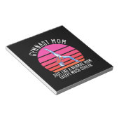 Gymnast Mam Notitieblok (Schuin)