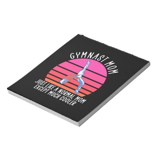 Gymnast Mam Notitieblok (Linkerzijde)