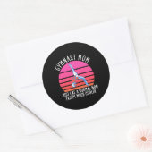 Gymnast Mam Ronde Sticker (Envelop)