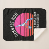 Gymnast Mam Sherpa Deken (Voorkant (horizontaal))