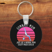 Gymnast Mam Sleutelhanger (Voorkant)