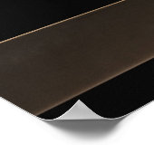 Gymnast met balansstraal poster (Hoek)