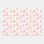 Gymnast Multicultureel Gepersonaliseerd Inpakpapier Vel (Voorkant 3)