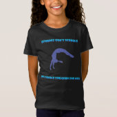 Gymnast niet struikelen, we tuimelen door de lucht t-shirt (Voorkant)