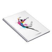 Gymnast Notebook – Modern Artistic Gymnastics Notitieboek (Rechterzijde)