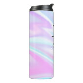 Gymnast op Beam Pastel Dreams Thermal Tumbler Thermosbeker (Gedraaid links)