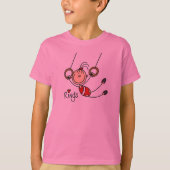 Gymnast op Ringen T-shirt (Voorkant)