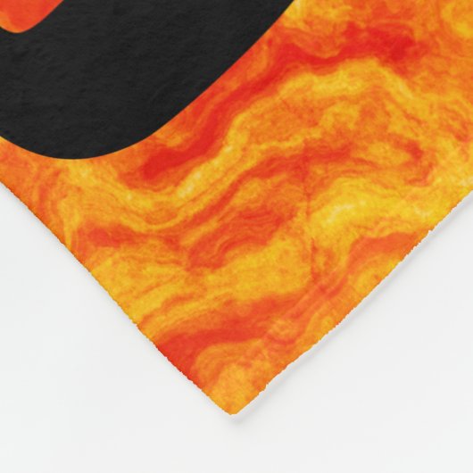 Gymnast op vuur - Meisjes Gymnastics Fleece Blanke (Hoek)