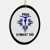 Gymnast Ornament Dad personaliseren (Rechts)