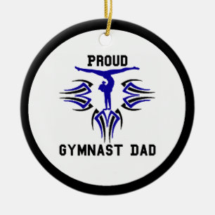 Gymnast Ornament Dad personaliseren