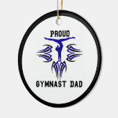 Gymnast Ornament Dad personaliseren (Links)