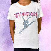 Gymnast Paint Drift Gymnastiek Leap T-shirt