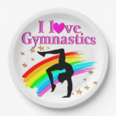 GYMNAST PAPIEREN BORDJE (Voorkant)