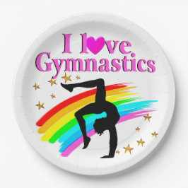 GYMNAST PAPIEREN BORDJE