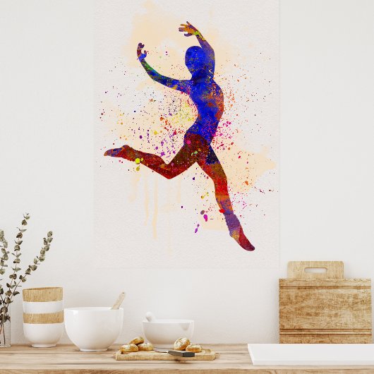 Gymnast Poster (Keuken)