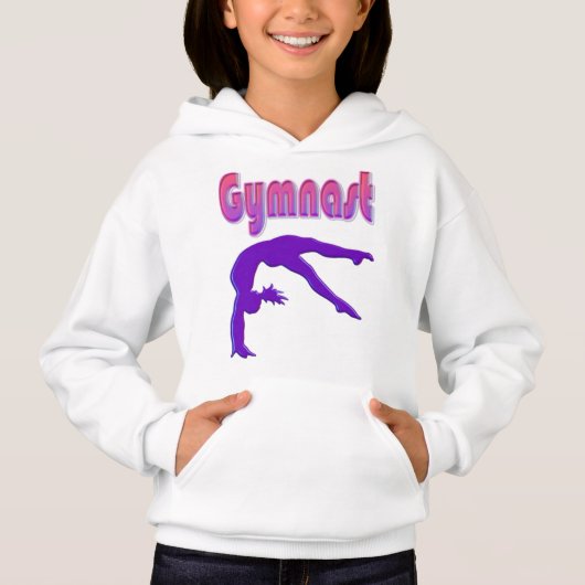 Gymnast Power Tumbling Paars Metallic (Voorkant)