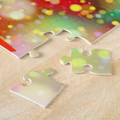 Gymnast puzzle met gepersonaliseerde naam. legpuzzel (Zijkant)