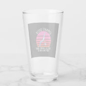 Gymnast Queen Glas (Achterkant)