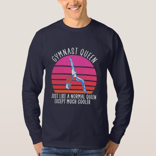 Gymnast Queen T-shirt (Voorkant)