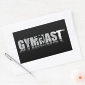 GYMNAST Rechthoek Sticker (Envelop)