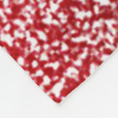 Gymnast Red, White en Blue Sparkle Fleece Deken (Hoek)