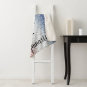 Gymnast Rood, Wit & Blauw Sherpa Deken (In situ)