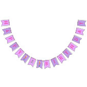 Gymnast schattige kinderen verjaarfeest met kleurr vlaggetjes (Alle)