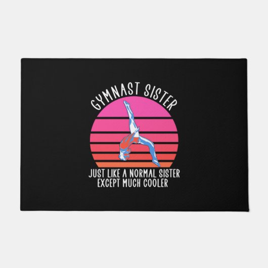 Gymnast Sister Deurmat (Voorkant)