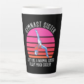 Gymnast Sister Latte Mok (Voorkant)