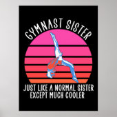 Gymnast Sister Poster (Voorkant)