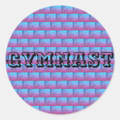 Gymnast Sparkle Stickers (Voorkant)