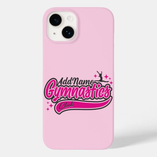 Gymnast Split Leap Gymnastiek op maat Case-Mate iPhone Case (Achterkant)