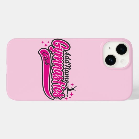 Gymnast Split Leap Gymnastiek op maat Case-Mate iPhone Case (Achterkant (horizontaal))