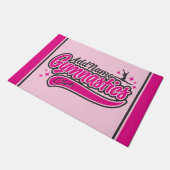 Gymnast Split Leap Gymnastiek op maat Deurmat (Schuin)