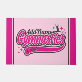 Gymnast Split Leap Gymnastiek op maat Deurmat