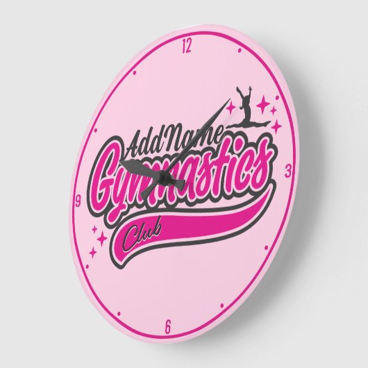 Gymnast Split Leap Gymnastiek op maat Grote Klok (Hoek)